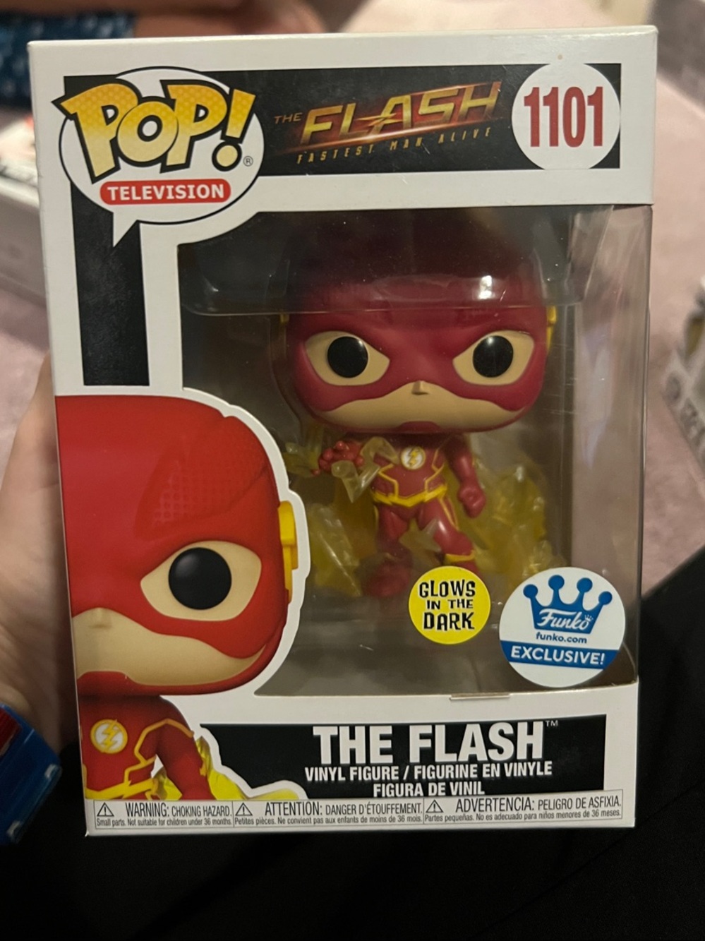 Funko The Flash Vinyl Figure in Red and Gold